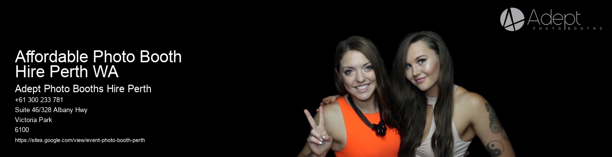 Affordable Photo Booth Hire Perth WA