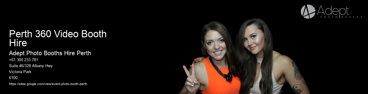 Perth 360 Video Booth Hire