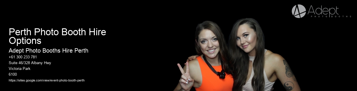 Perth Photo Booth Hire Options