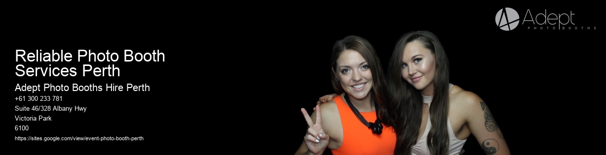 Reliable Photo Booth Services Perth